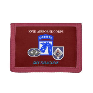 XVIII AIRBORNE CORPS TRIFOLD WALLET