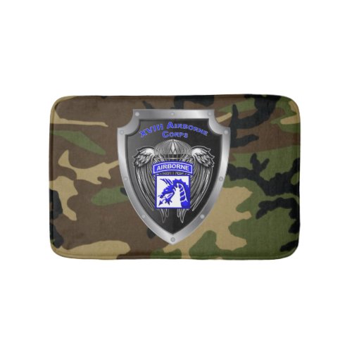 XVIII Airborne Corps Veteran Bath Mat