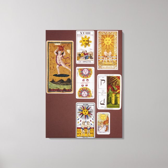 XVIIII The Sun Canvas Print (Front)