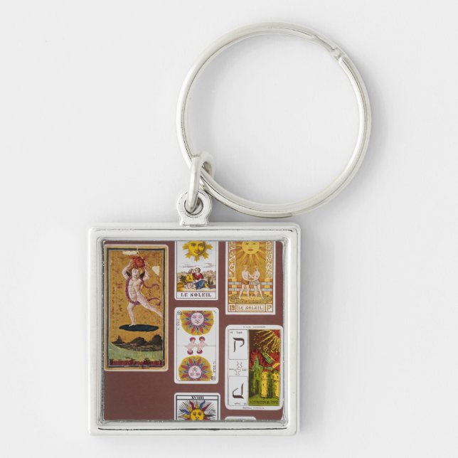 XVIIII The Sun Keychain (Front)