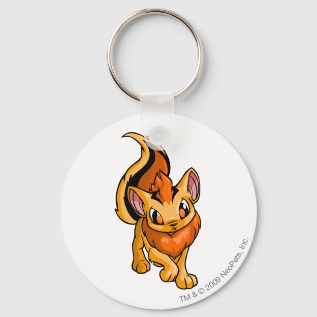 Xweetok Orange Keychain (Front)