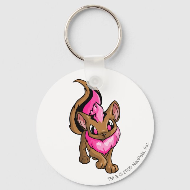 Xweetok Pink Keychain (Front)
