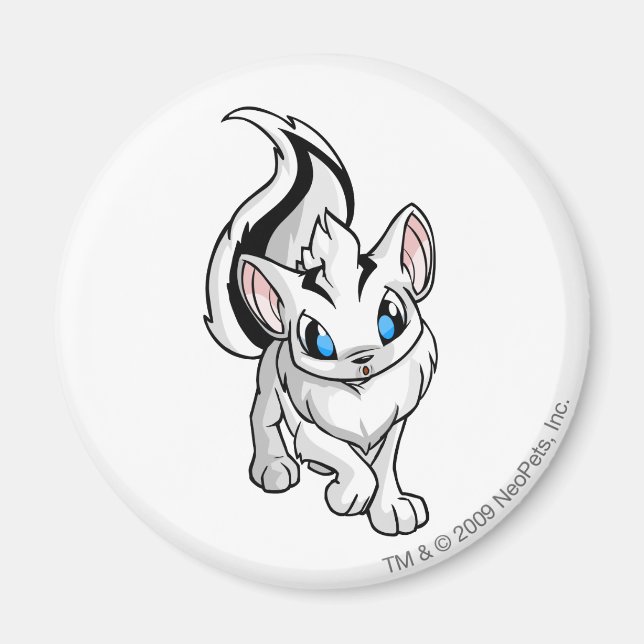 Xweetok White Magnet (Front)