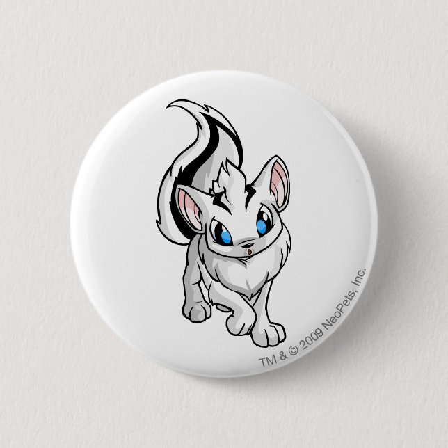 Xweetok White Pinback Button (Front)
