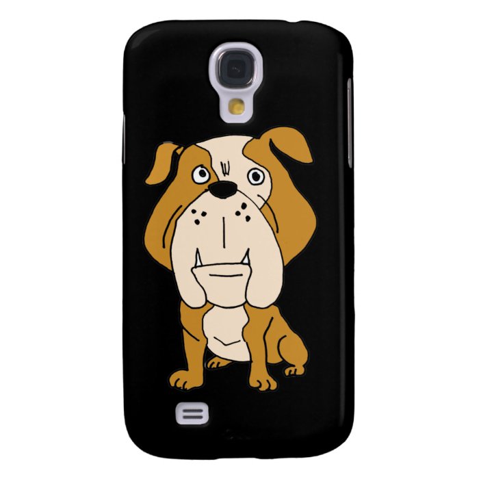 XX  Awesome Bulldog Cartoon Galaxy S4 Cover