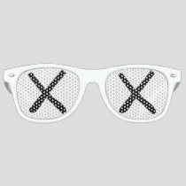 XX Eyes - "Crossed Out Eyes" Sunglasses
