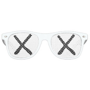 XX Eyes - "Crossed Out Eyes" Sunglasses