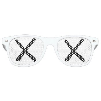 Xx Eyes - "crossed Out Eyes" Sunglasses by DrawnYesterday at Zazzle