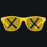 XX Eyes - "Crossed Out Eyes" Sunglasses Yellow<br><div class="desc">XX Eyes - "Crossed Out Eyes" Sunglasses / Party Shades
"Yellow Character",  "Yellow Cartoon"</div>
