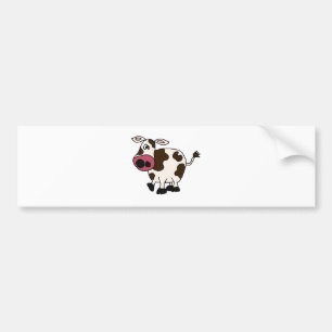 XX- Funny Cow Design Bumper Sticker
