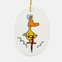 XX- Funny Duck on a Pogo Stick