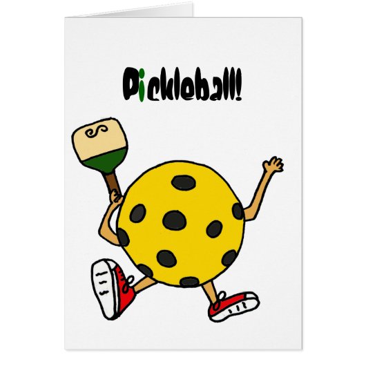 XX- Funny Pickleball Character Cards (Front)