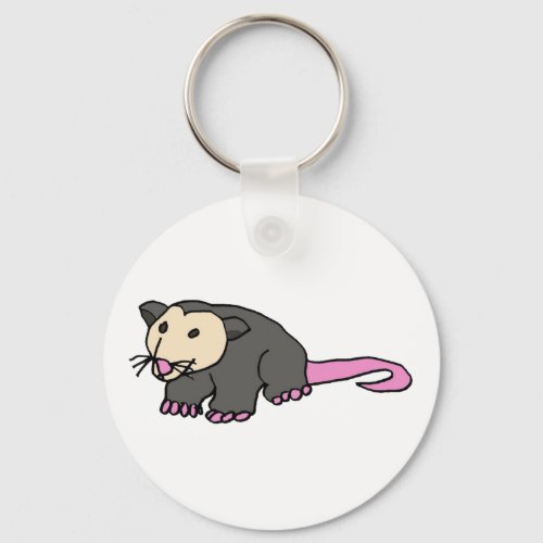 XX_ Funny Possum Keychain