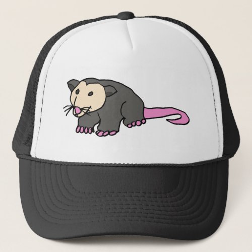 XX_ Funny Possum Trucker Hat