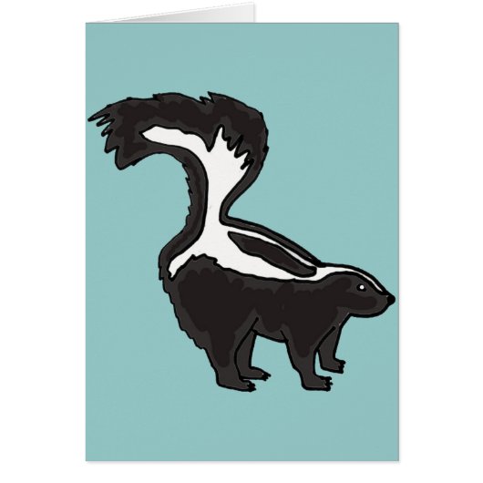 XX- Funny Skunk Cards (Front)