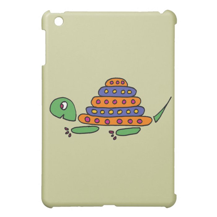 XX  Funny Turtle Cartoons iPad Mini Case