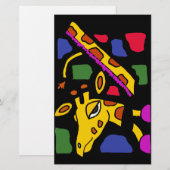 XX- Giraffe Abstract Art (Front/Back)