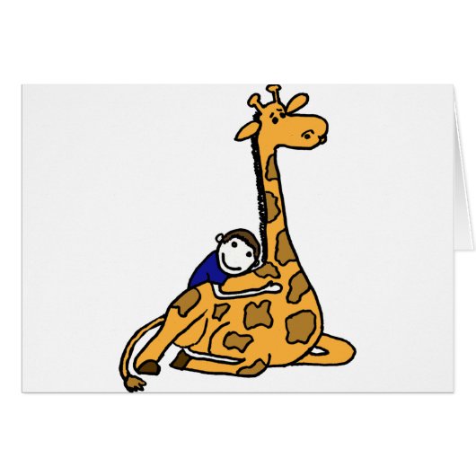 XX- Giraffe Hug Cards (Front Horizontal)