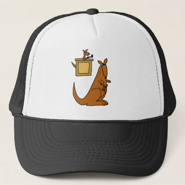 XX- Kangaroo Court Cartoon Trucker Hat | Zazzle