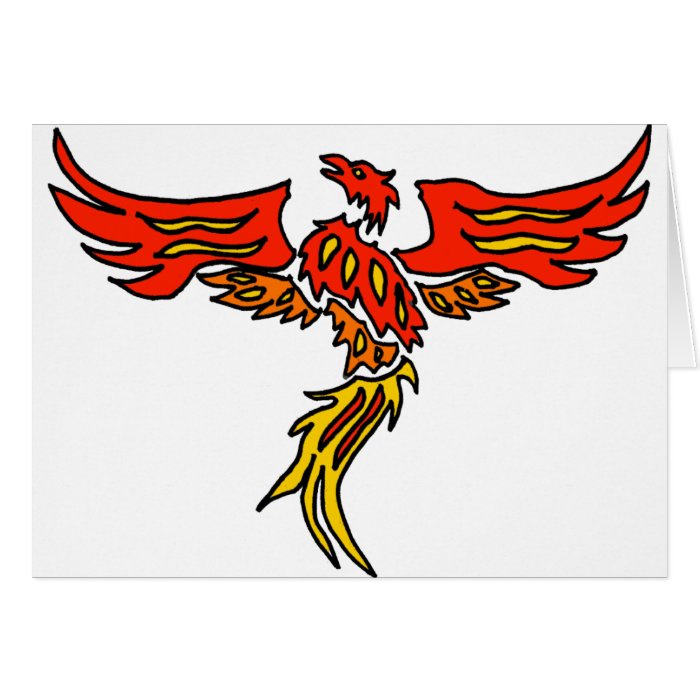 XX  Phoenix Rising Greeting Cards