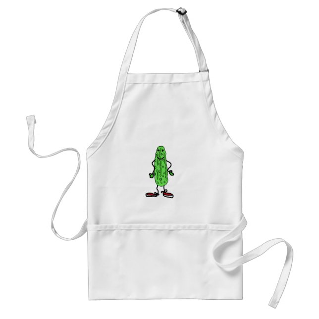 XX- Pickle Man Adult Apron (Front)