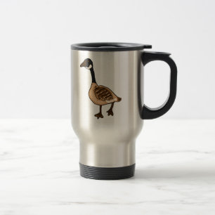 XX- Silly Goose Cartoon Travel Mug