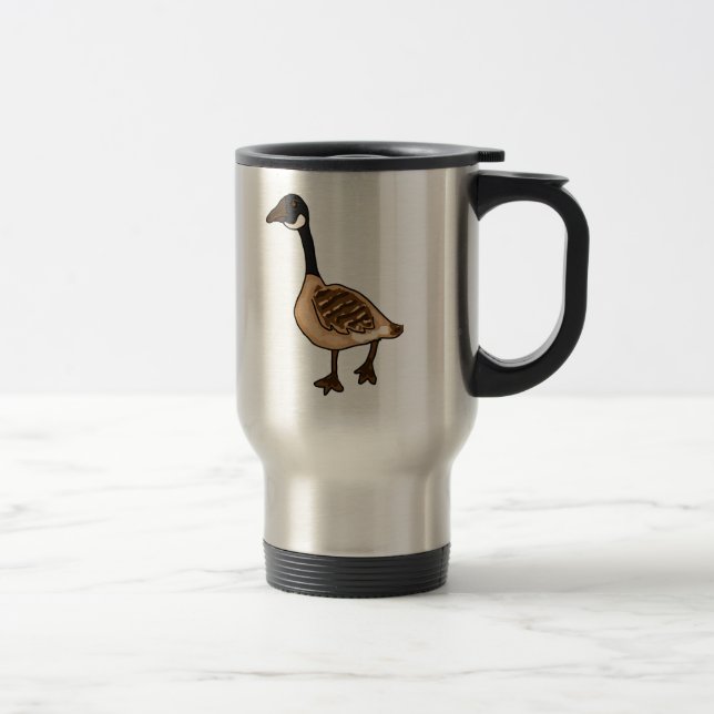 XX- Silly Goose Cartoon Travel Mug (Right)
