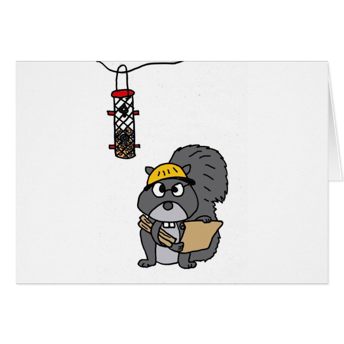 XX  Squirrel Engineer Cards