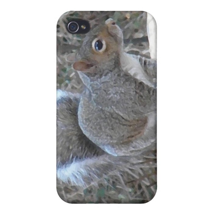 XX  Squirrel in a Birdbath Photography iPhone 4 Cover