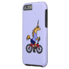 XX- Unicorn Riding Bicycle Cartoon