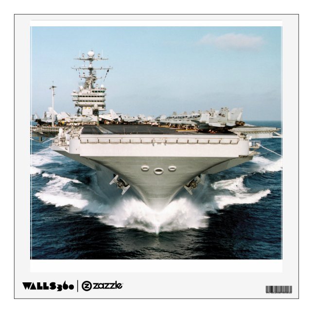 XXI Century  Ship Aircraft Carrier Wall Decal (Front)