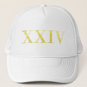 XXIV 24K Gold Trucker's Hat