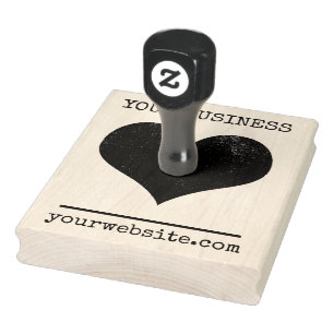 XXL Large Business Logo Website Custom Rubber Stamp
