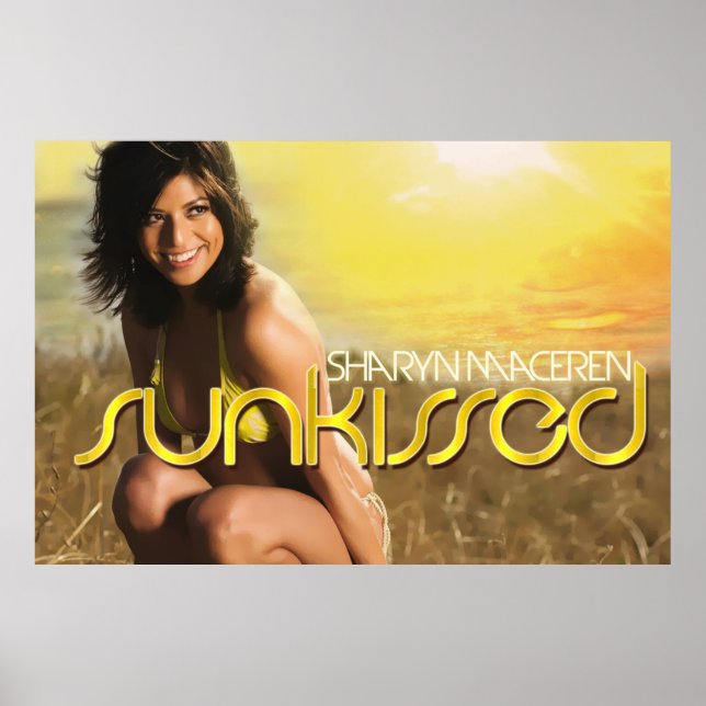 XXL "SUNKISSED" POSTER 60" x 40" (Front)