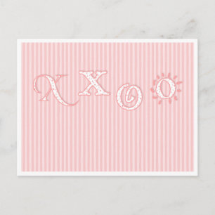 xxoo postcard