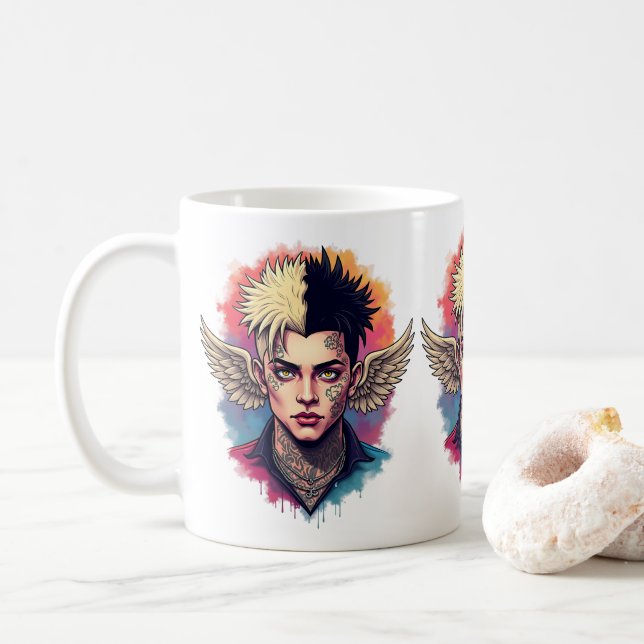 XXXTentacion Coffee Mug (With Donut)