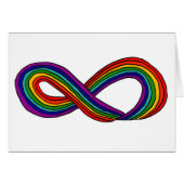 XY- Rainbow Infinity Symbol (Front Horizontal)