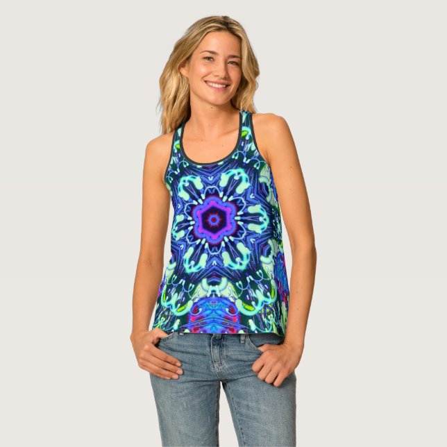 Xyloid Racer Back Tank Top (Front Full)