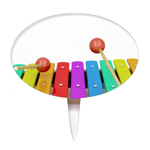 Xylophone Cake Topper