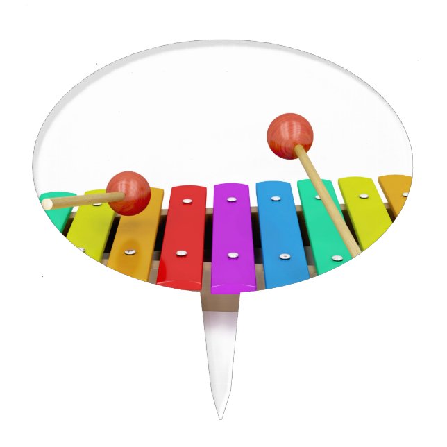 Xylophone Cake Topper (Front)