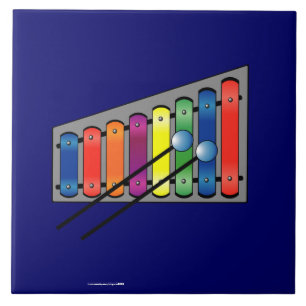 Xylophone Ceramic Tile