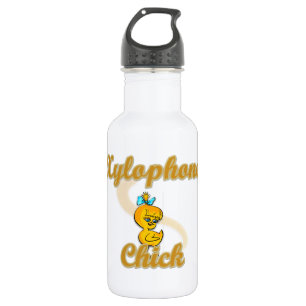 Xylophone Chick Water Bottle