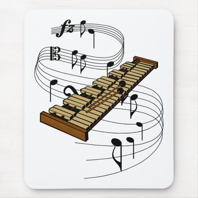 Xylophone Mouse Pad (Front)