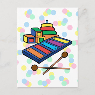 Xylophone Postcard