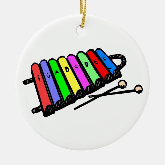 XYLOPHONE ROUND ORNAMENT (Front)
