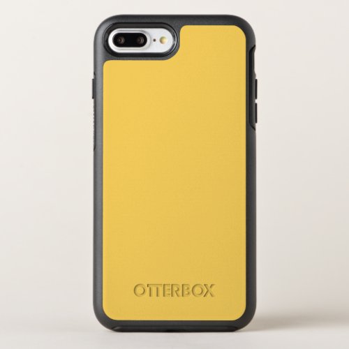 Y07 Calm Mustard Yellow Color OtterBox Symmetry iPhone 8 Plus7 Plus Case