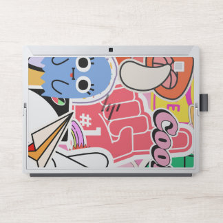 Y2K Aesthetic Cool Stickers HP Laptop Skin