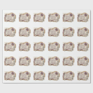 Y2K Aesthetic Worth Christian theme quote Wrapping Paper
