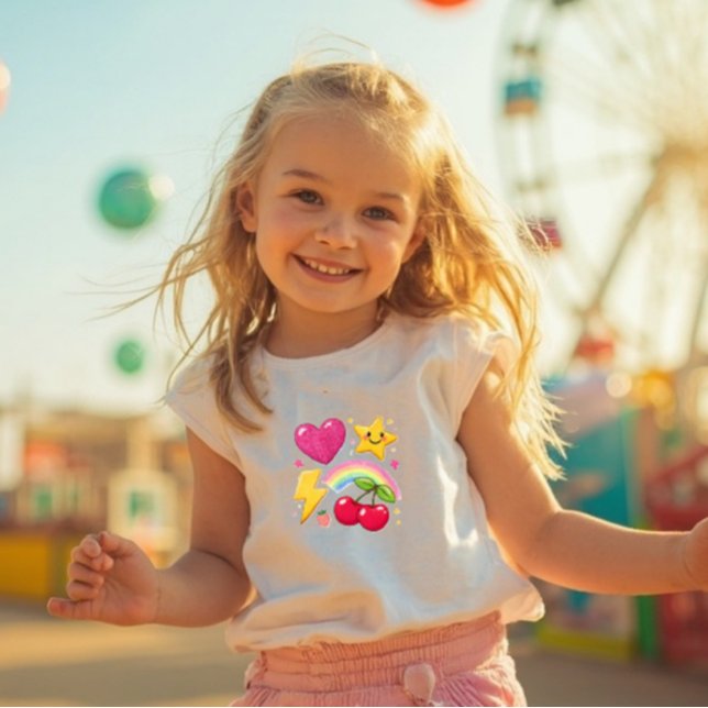 Y2K Cute Icons Mix Toddler Shirt (Creator Uploaded)