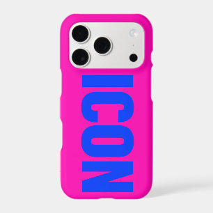 Y2K Cyber Bold Text iPhone 17 Pro Case